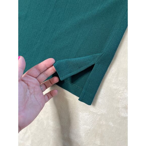 Vintage Woman’s Emerald Green Drapers & Damons Tank Blouse 3XL - Picture 5 of 7